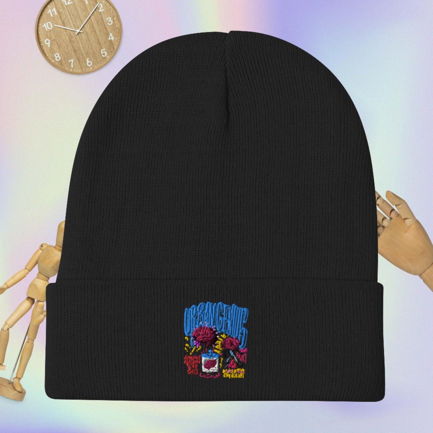 Embroidered Beanie