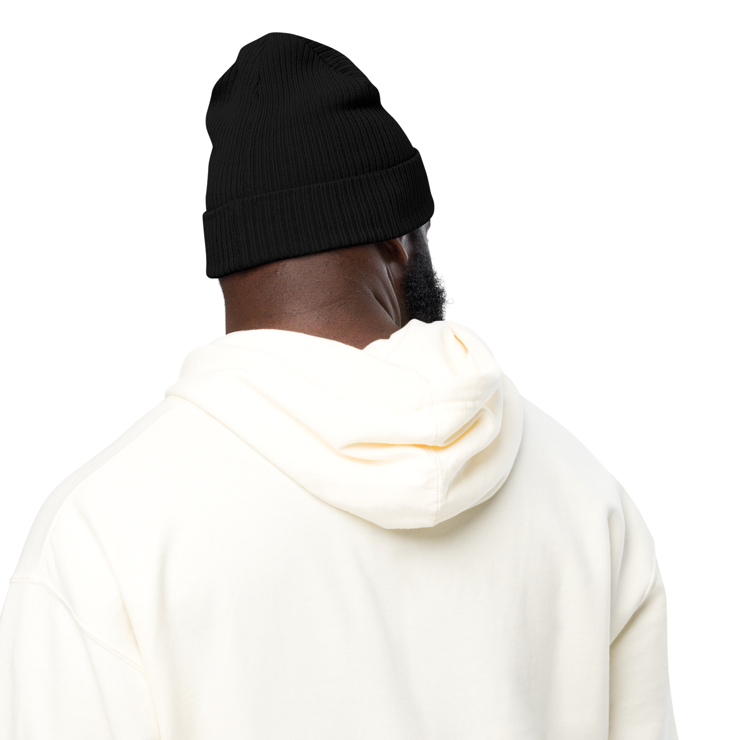 Organic ribbed beanie