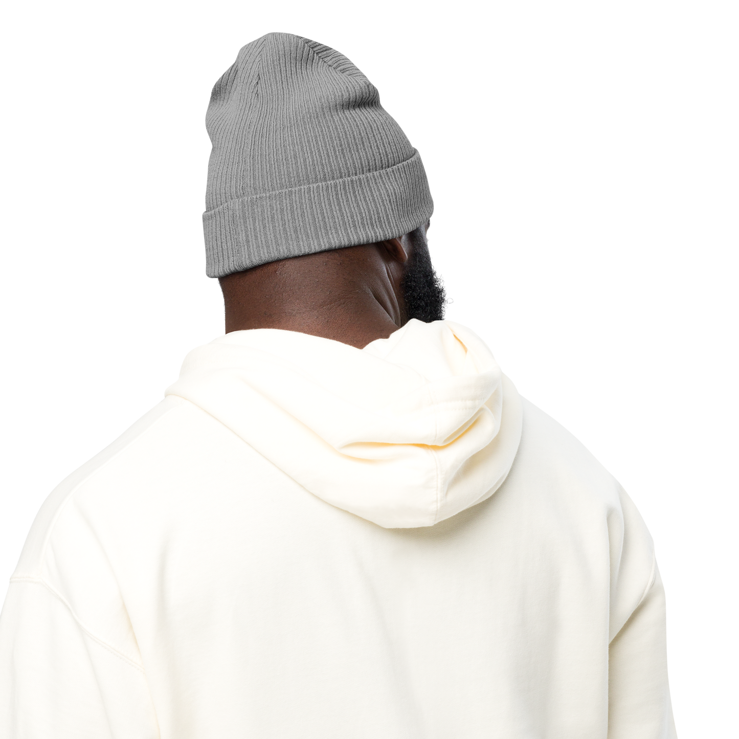 Organic ribbed beanie